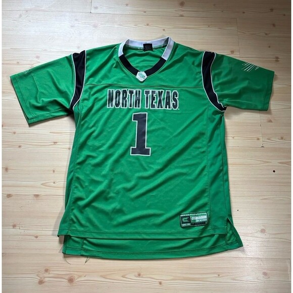 Colosseum University of North Texas Mean Green UNT Football Replica Jersey Men's - Picture 1 of 8